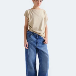 RUCHED T-SHIRT RELAXED FIT