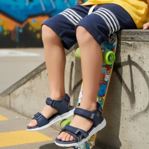 Boys Navy Casual Sandal KD2667 KD2667-48-28