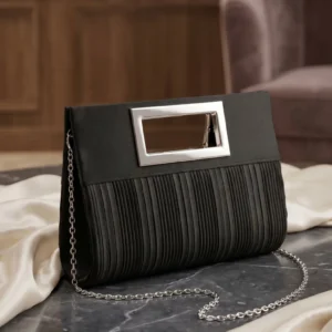 Black Formal Clutch For Women P24448